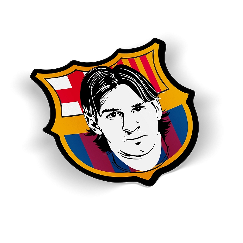 Стикер Lionel Messi - Barcelona - # 1 Стикер Lionel Messi - Barcelona #1