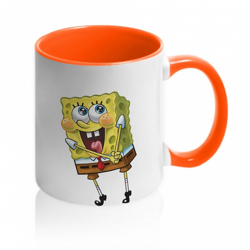 Кружка Спанч Боб в восторге - # 2 Кружка Спанч Боб в восторге #2