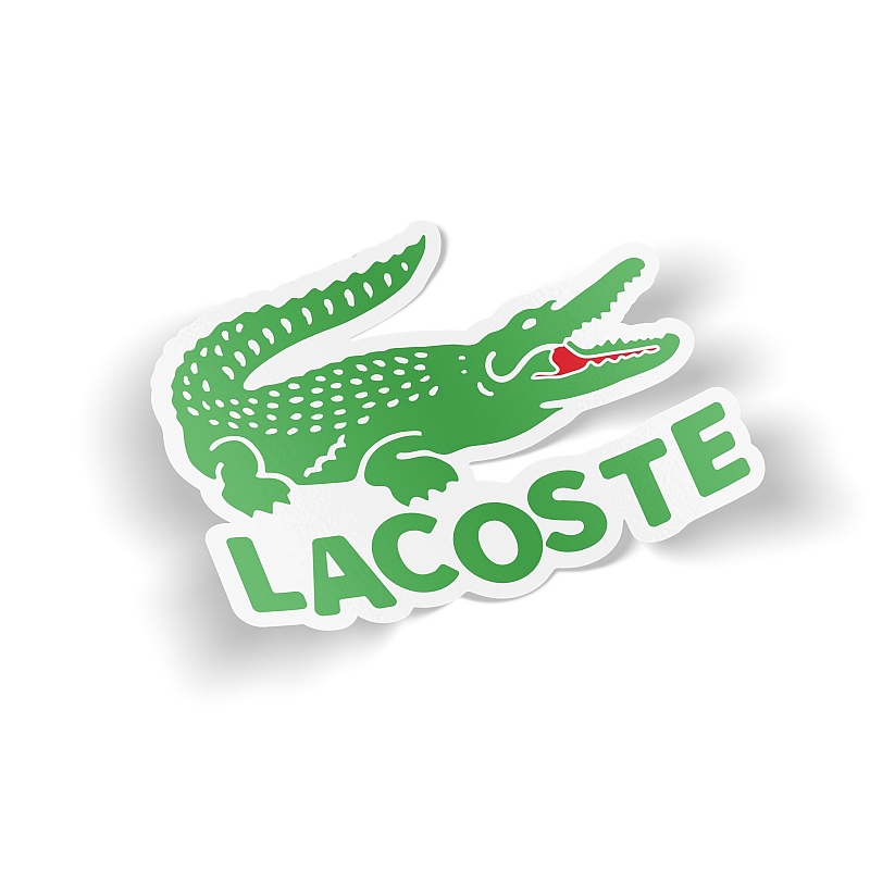 Стикер Lacoste - # 1 Стикер Lacoste #1
