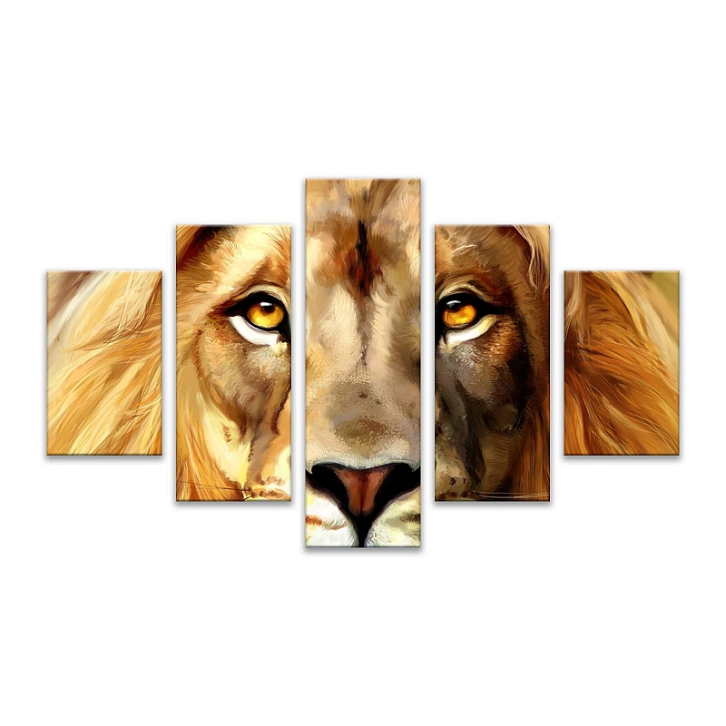 Модульная картина Lion #1