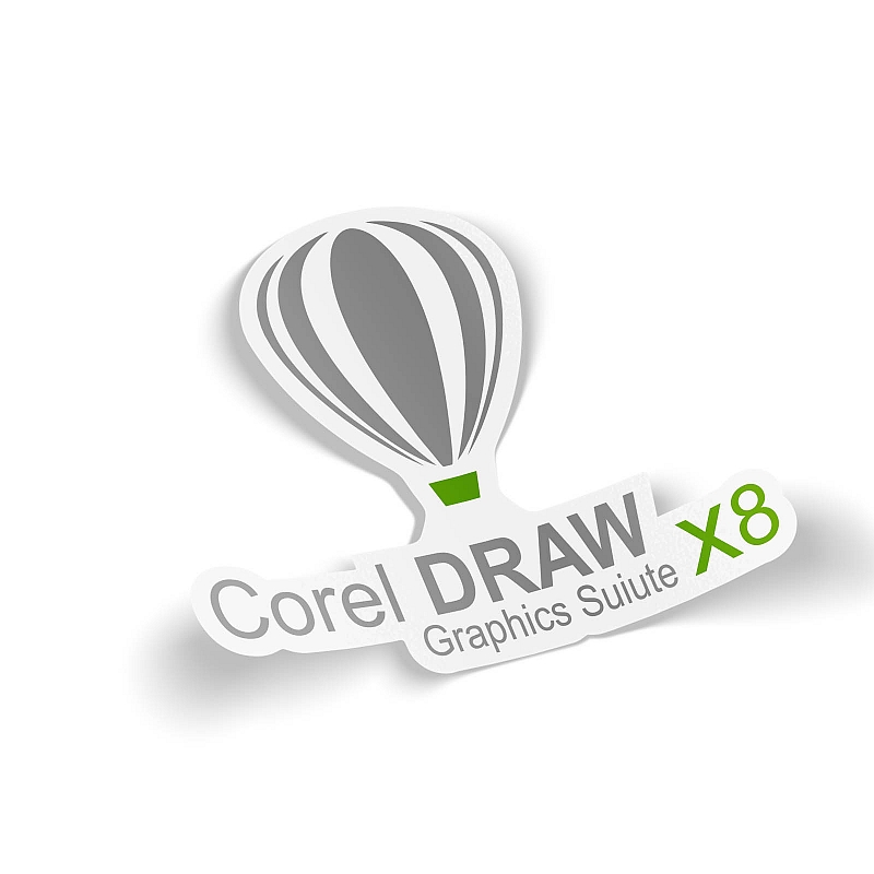 Стикер Corel DRAW X8 #1