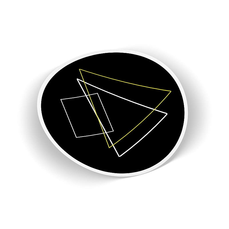 Стикер Геометрия - # 1 Стикер Геометрия #1