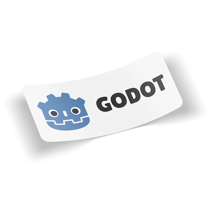 Стикер Godot - # 1 Стикер Godot #1