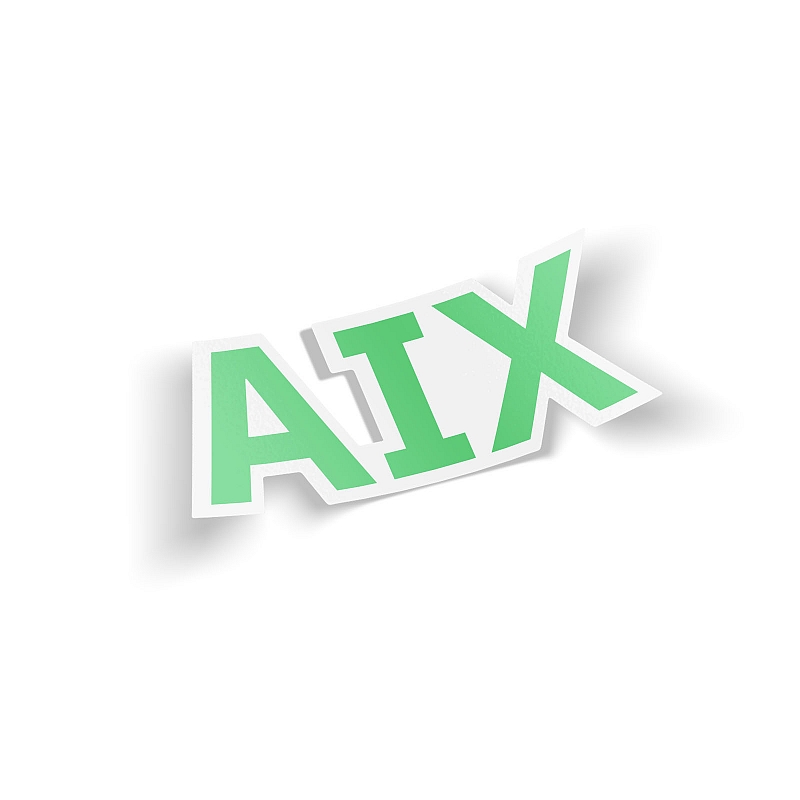Стикер AIX - # 1 Стикер AIX #1