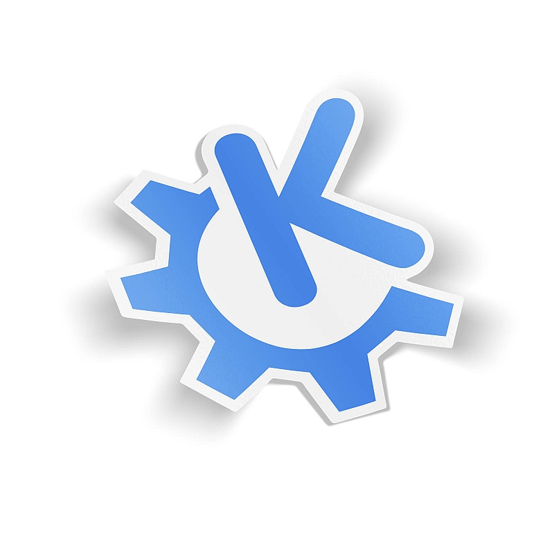 Стикер KDE - # 1 Стикер KDE #1