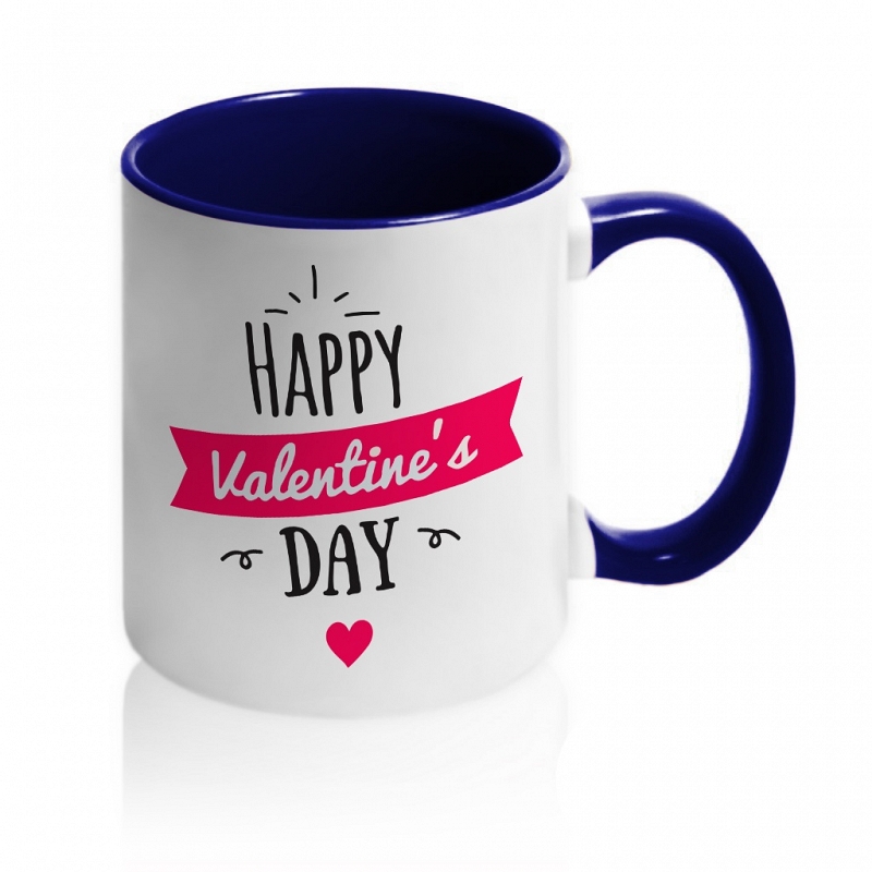Кружка Happy Valentine's Day (pink) - # 5 Кружка Happy Valentine's Day (pink) #5