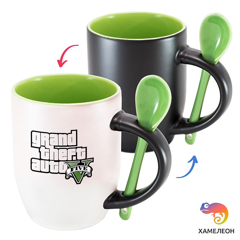 Кружка хамелеон GTA V - # 2 Кружка хамелеон GTA V #2
