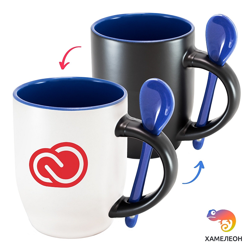 Кружка хамелеон Adobe Cloud - # 1 Кружка хамелеон Adobe Cloud #1