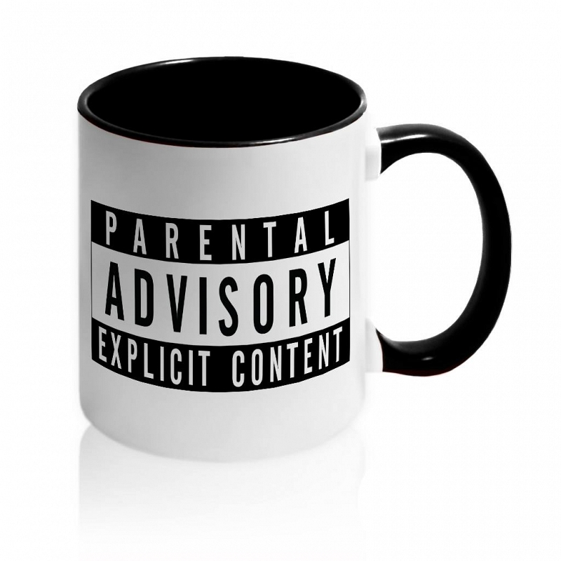 Кружка Perental Advisory - # 1 Кружка Perental Advisory #1