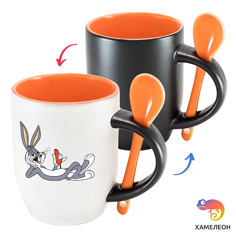 Кружка хамелеон Багз Банни - # 1 Кружка хамелеон Багз Банни #1