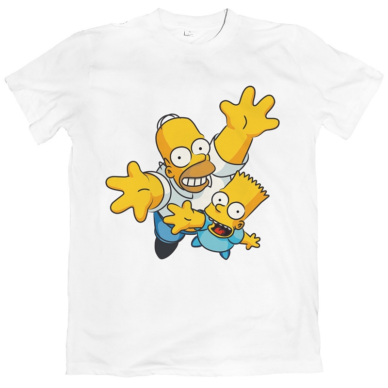 Футболка Гомер и Барт симпсон #1