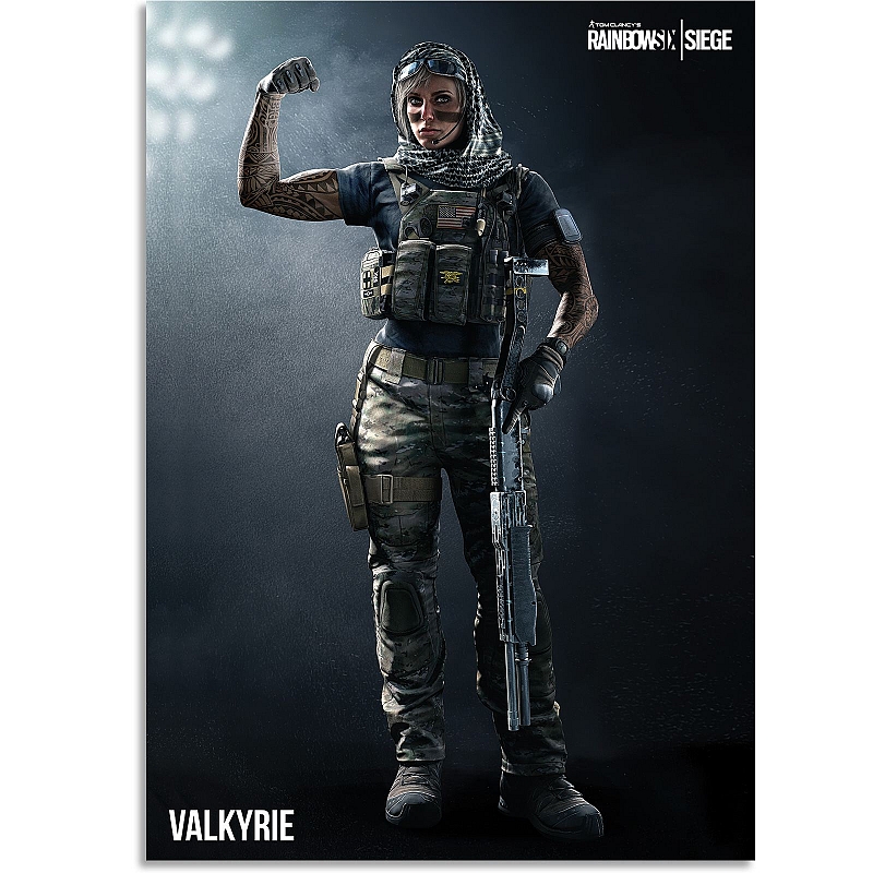 Постер Rainbow Six: Valkyrie - # 1 Постер Rainbow Six: Valkyrie #1