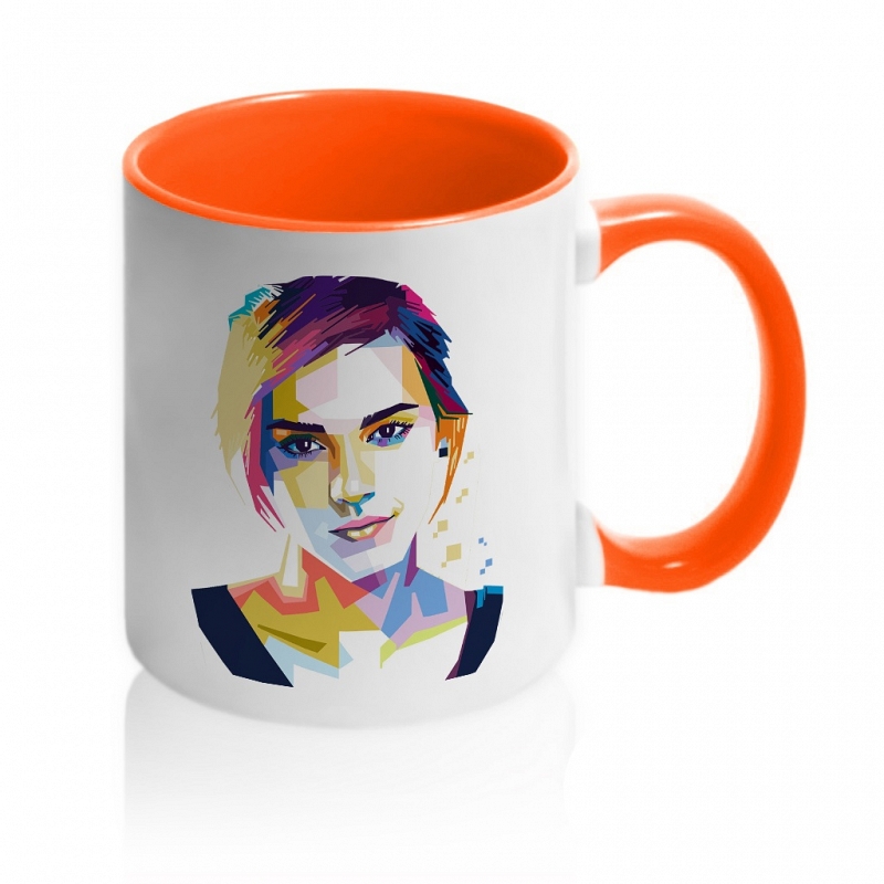 Кружка Эмма Уотсон (арт) - # 2 Кружка Эмма Уотсон (арт) #2