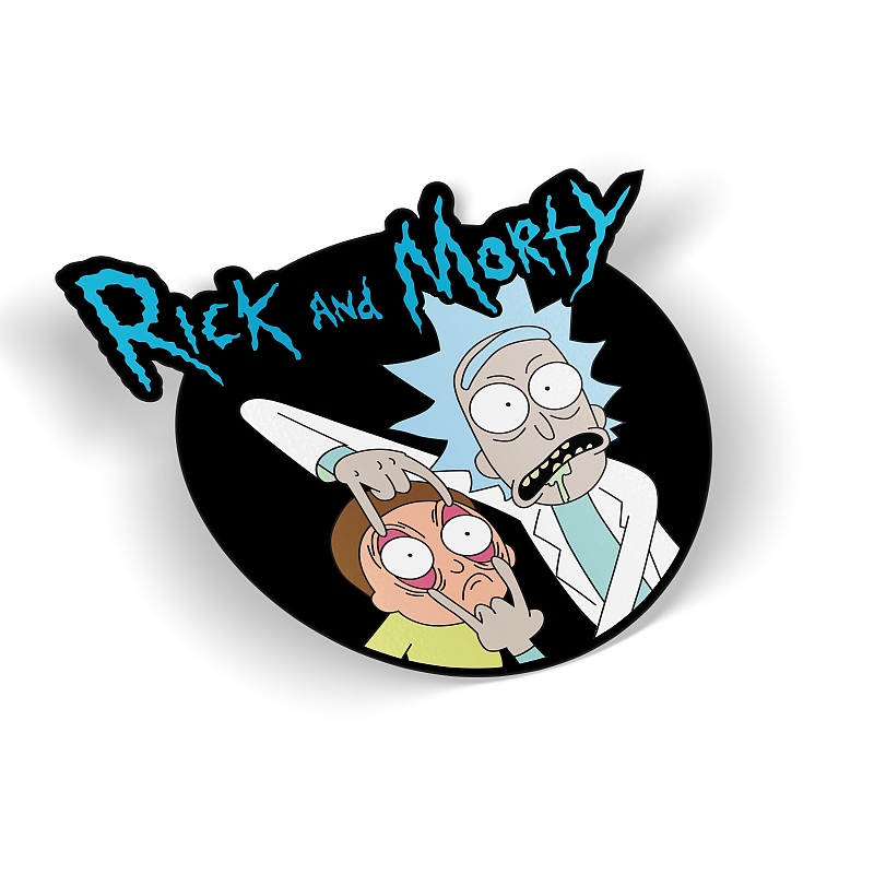 Стикер Рик и Морти - # 1 Стикер Рик и Морти #1
