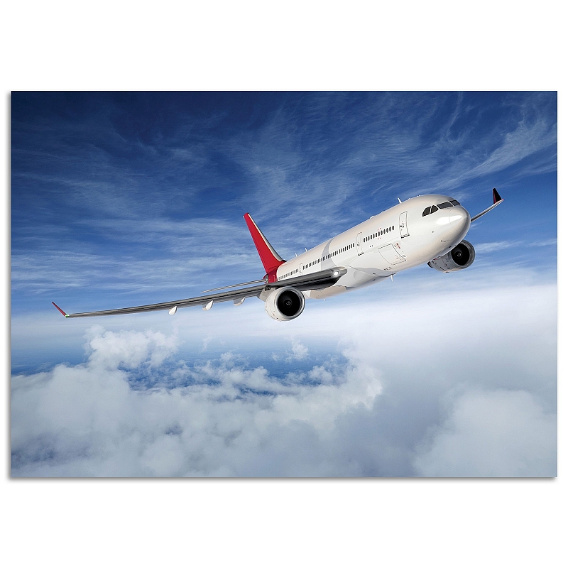 Постер «Самолет в небе» - # 1 Постер «Самолет в небе» #1