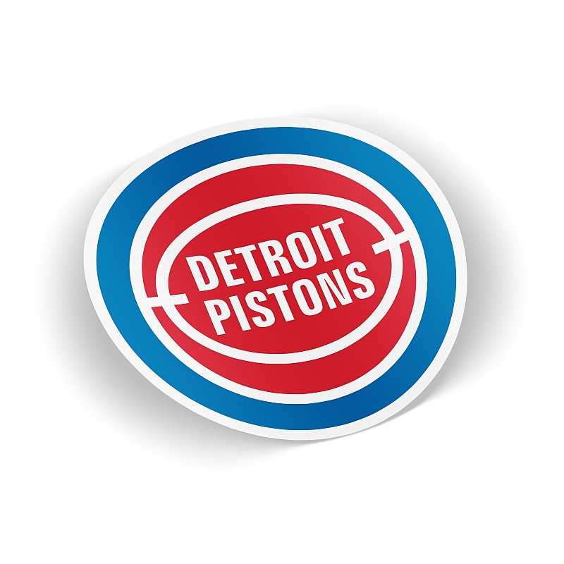 Стикер Detroit Pistons #1