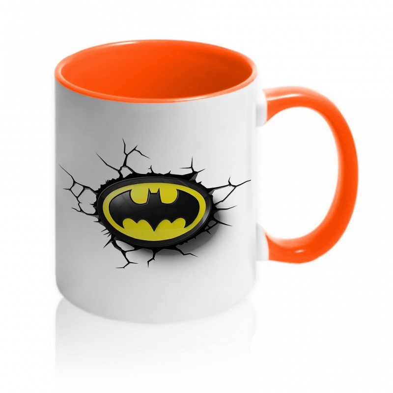 Кружка 3D знак Бэтмана - # 2 Кружка 3D знак Бэтмана #2
