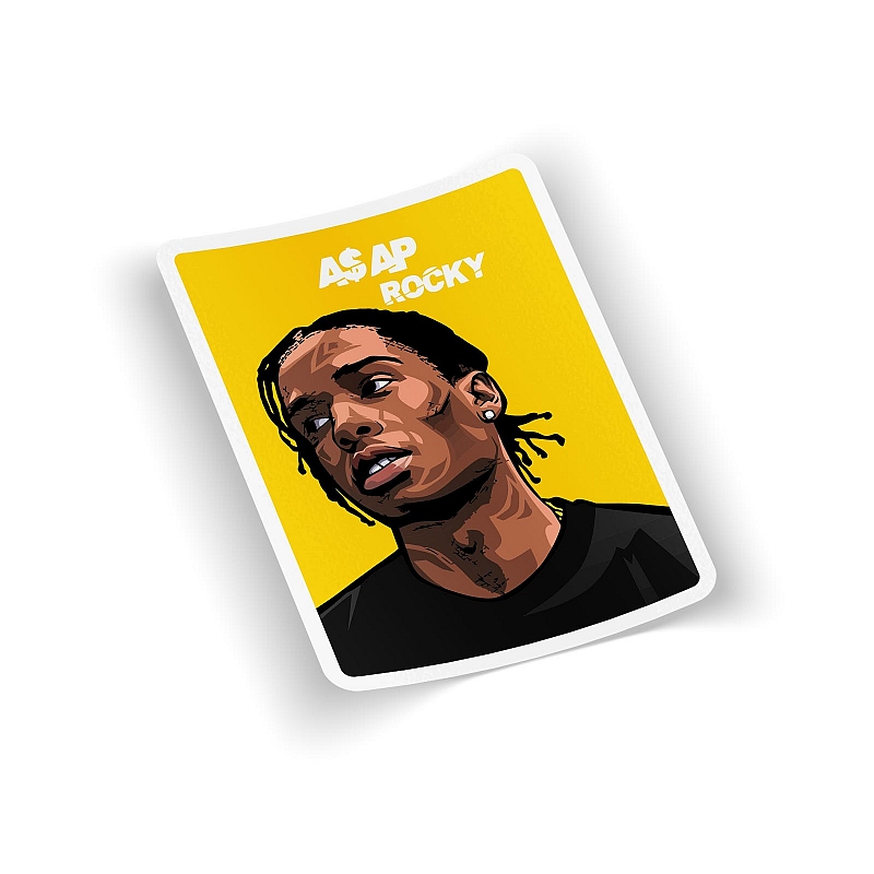 Стикер A$AP Rocky - # 1 Стикер A$AP Rocky #1