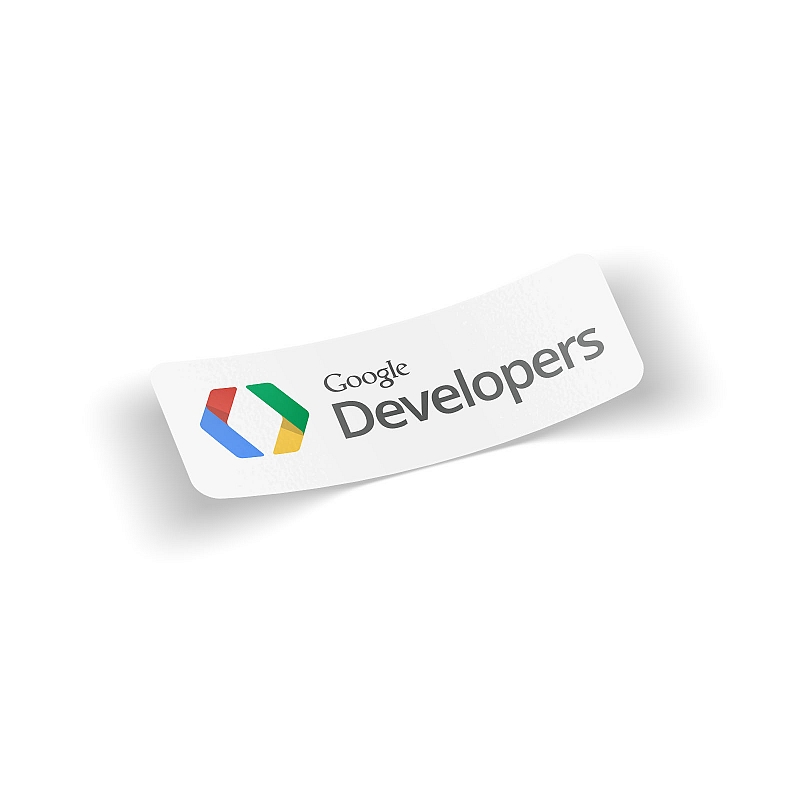 Стикер Google Developers #1