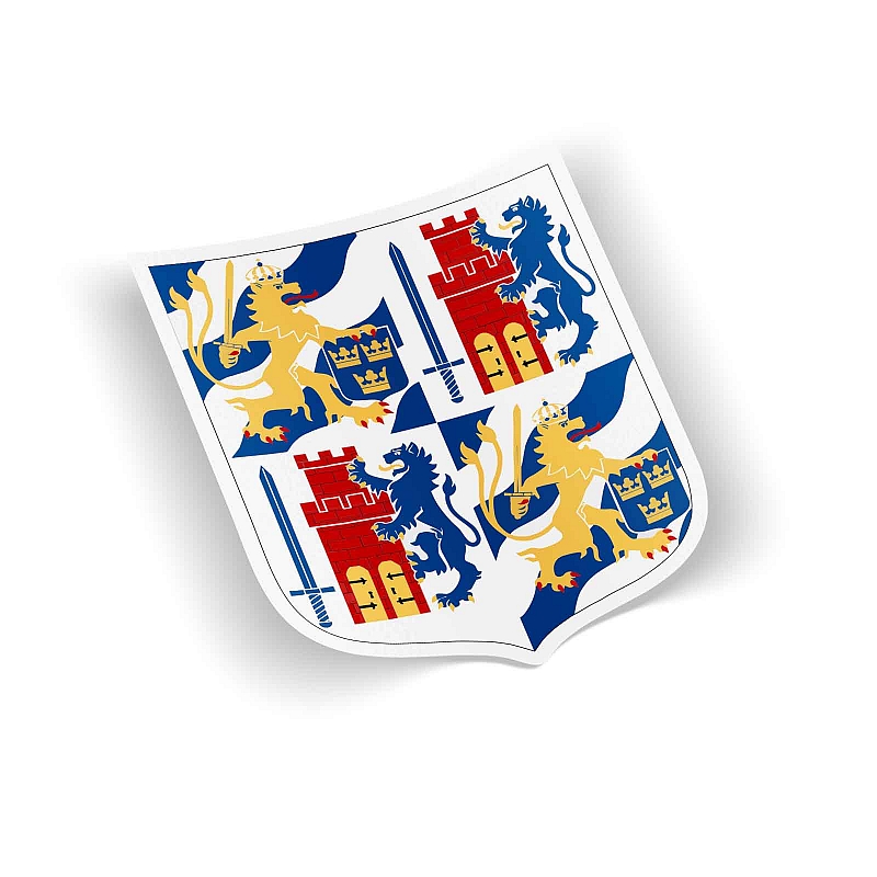 Стикер Герб Гетеборга - # 1 Стикер Герб Гетеборга #1