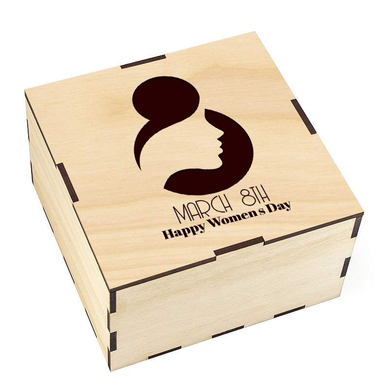 Подарочная коробка Женский день - # 1 Подарочная коробка Женский день #1