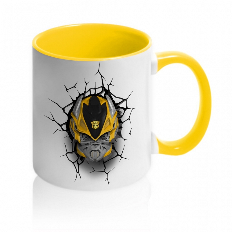 Кружка Бамблби в 3D - # 4 Кружка Бамблби в 3D #4
