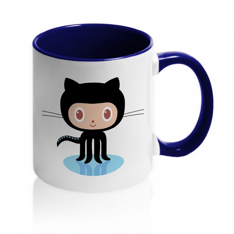 Кружка GitHub Octodex - # 4 Кружка GitHub Octodex #4