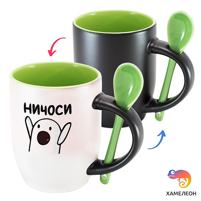 Кружка хамелеон Nichosi - # 2 Кружка хамелеон Nichosi #2