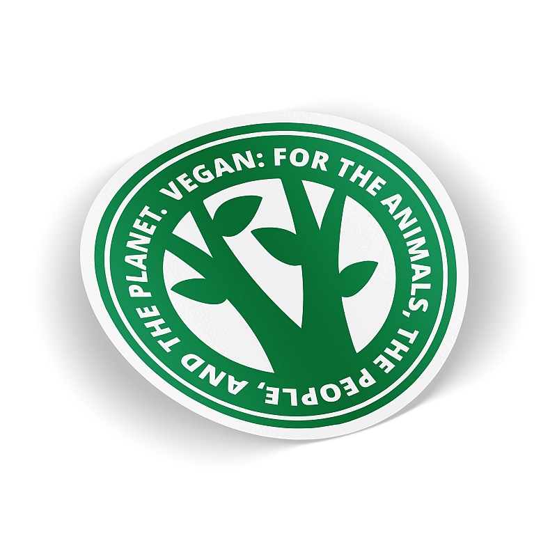 Стикер For the Animals, the people, and the planet - # 1 Стикер For the Animals, the people, and the planet #1