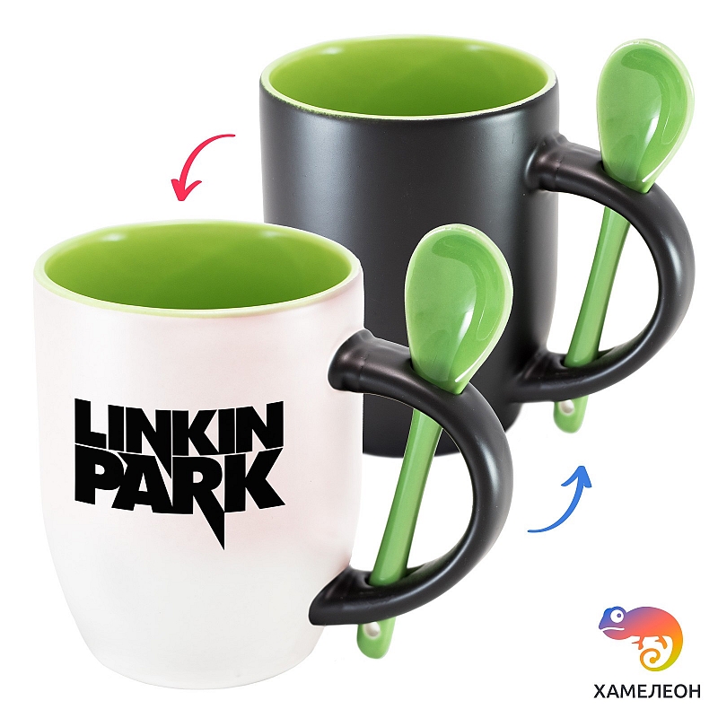 Кружка хамелеон Linkin Park - # 4 Кружка хамелеон Linkin Park #4
