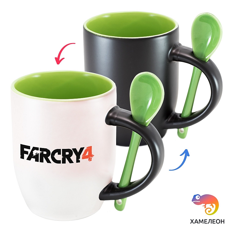 Кружка хамелеон FarCry 4 - # 4 Кружка хамелеон FarCry 4 #4