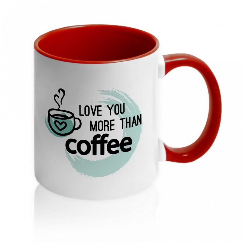 Кружка Love You More than Coffee - # 3 Кружка Love You More than Coffee #3