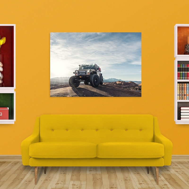 Постер Jeep Wrangler (большой) - # 2 Постер Jeep Wrangler (большой) #2
