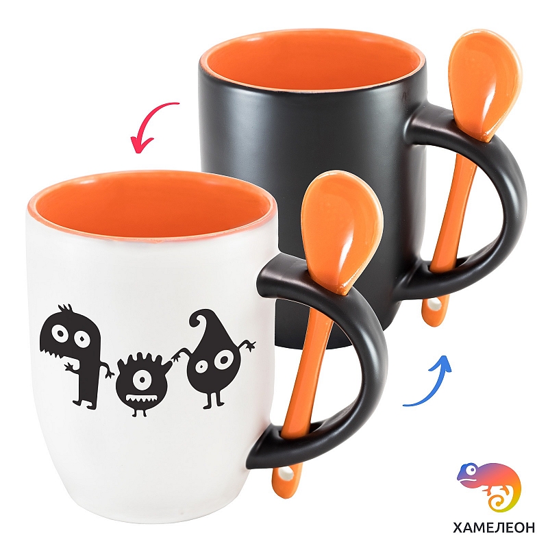 Кружка хамелеон «Чудики» - # 1 Кружка хамелеон «Чудики» #1