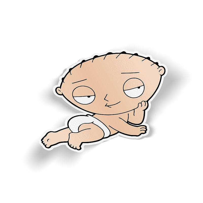 Стикер Stewie Griffin в подгузниках - # 1 Стикер Stewie Griffin в подгузниках #1