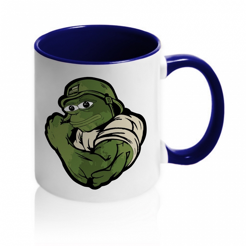 Кружка Pepe Soldier - # 5 Кружка Pepe Soldier #5