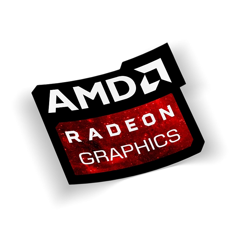 Стикер AMD Radeon Graphics - # 1 Стикер AMD Radeon Graphics #1
