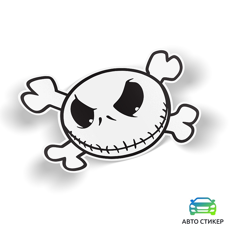 Наклейка Rally Pig skull - # 1 Наклейка Rally Pig skull #1