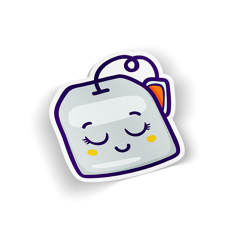 Стикер Tea bag - # 1 Стикер Tea bag #1