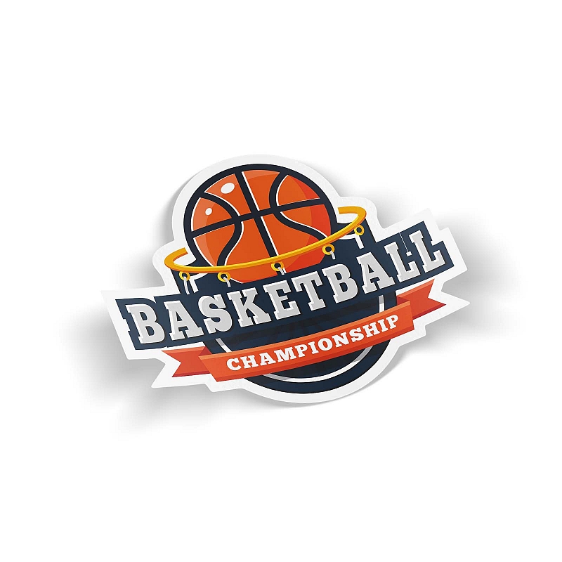 Стикер Баскетбол - # 1 Стикер Баскетбол #1
