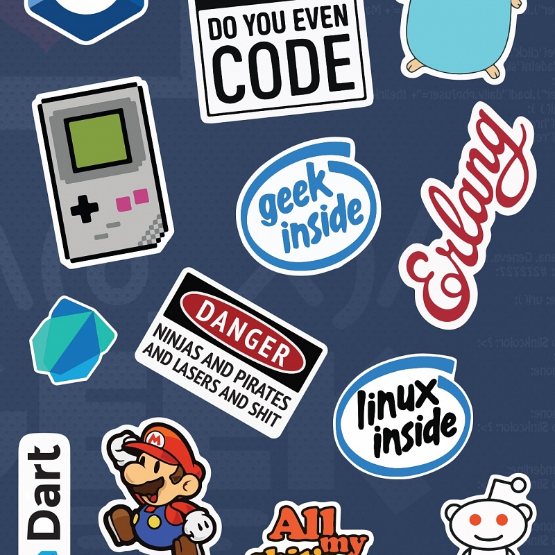 Стикерпак Набор гика #2 - # 2 Стикерпак Набор гика #2 #2