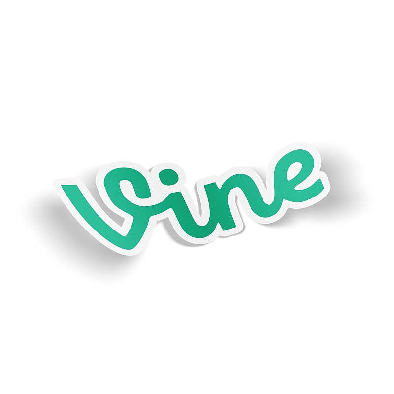 Стикер Vine - # 1 Стикер Vine #1
