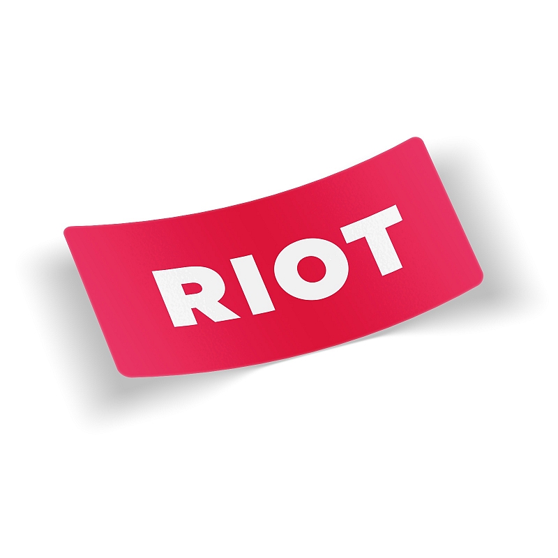 Стикер Riot - # 1 Стикер Riot #1
