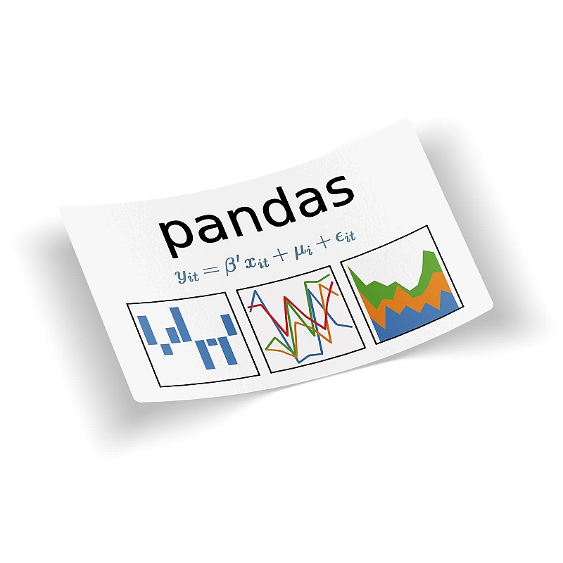 Стикер Pandas - # 1 Стикер Pandas #1