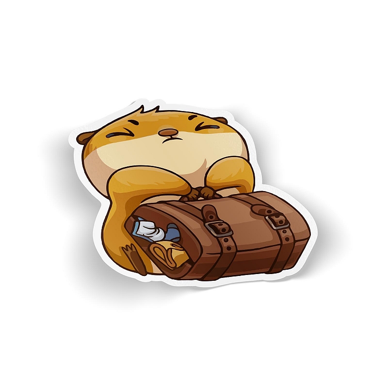 Стикер Сеня-путешественник - # 1 Стикер Сеня-путешественник #1