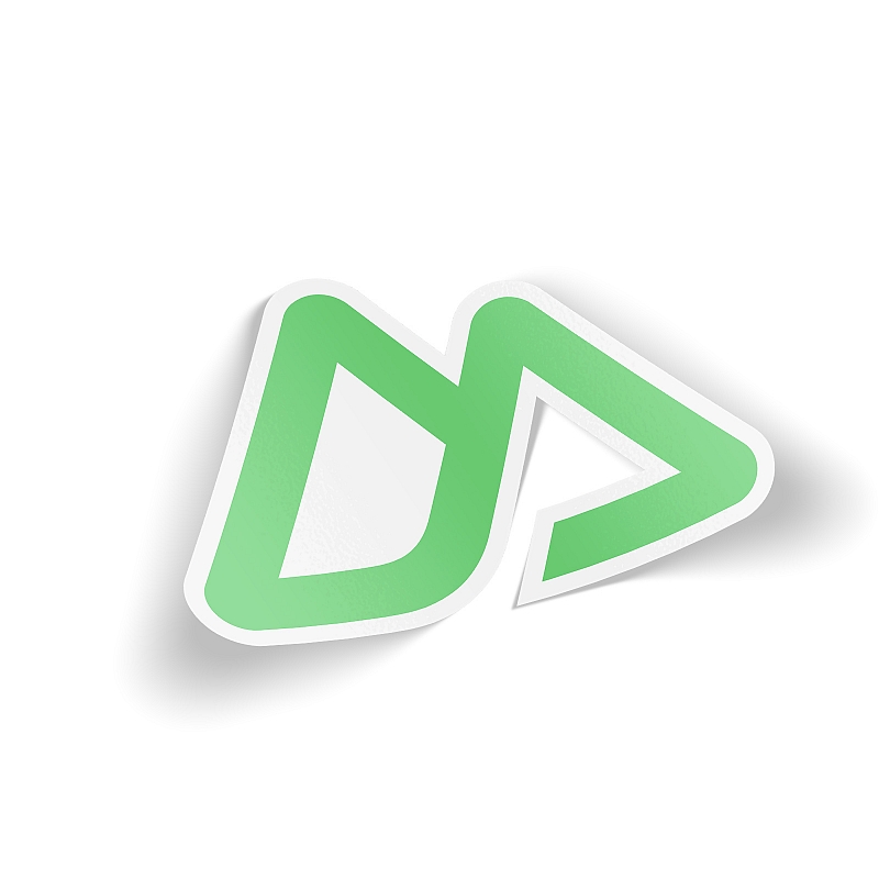 Стикер Nuxt icon - # 1 Стикер Nuxt icon #1