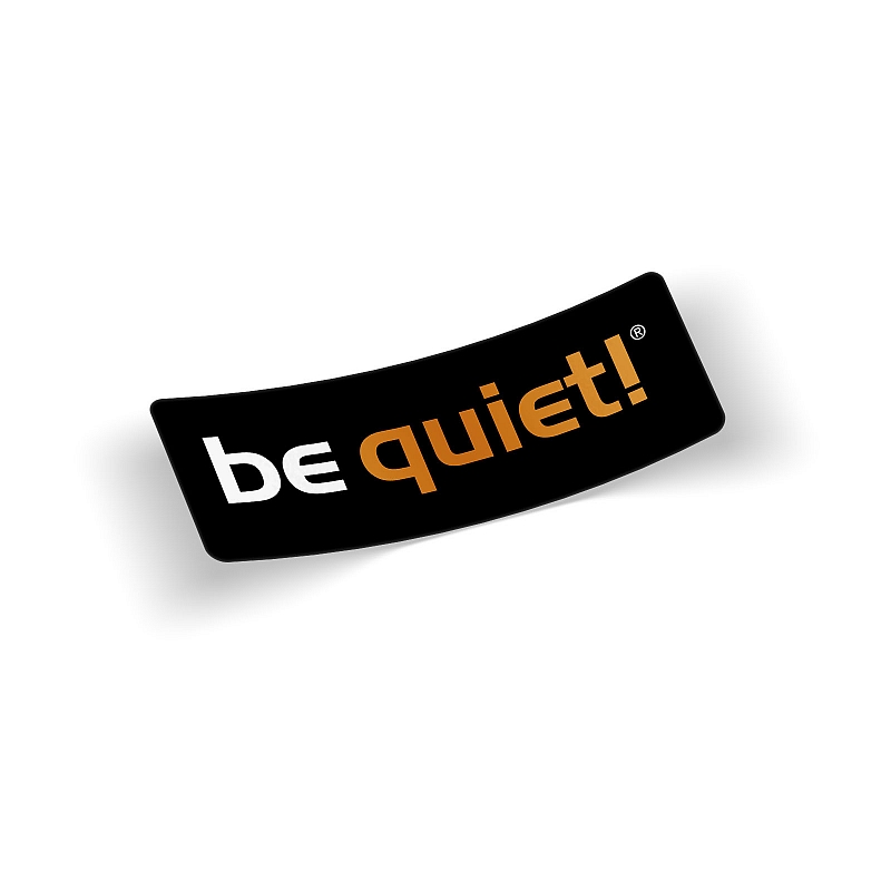 Стикер Be quiet #1