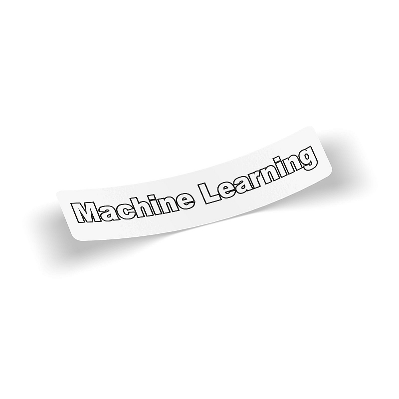 Стикер Machine Learning - # 1 Стикер Machine Learning #1