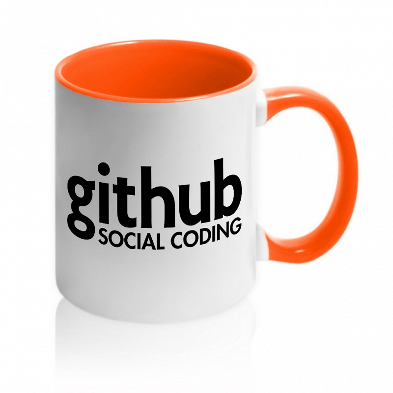 Кружка Github Social Coding #2