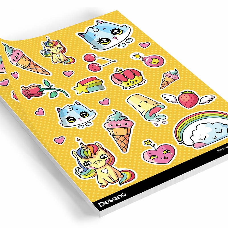 Стикерпак «Сладости и Единороги» - # 1 Стикерпак «Сладости и Единороги» #1